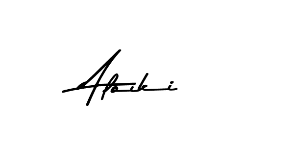 Asem Kandis PERSONAL USE is a professional signature style that is perfect for those who want to add a touch of class to their signature. It is also a great choice for those who want to make their signature more unique. Get Aloiki name to fancy signature for free. Aloiki signature style 9 images and pictures png