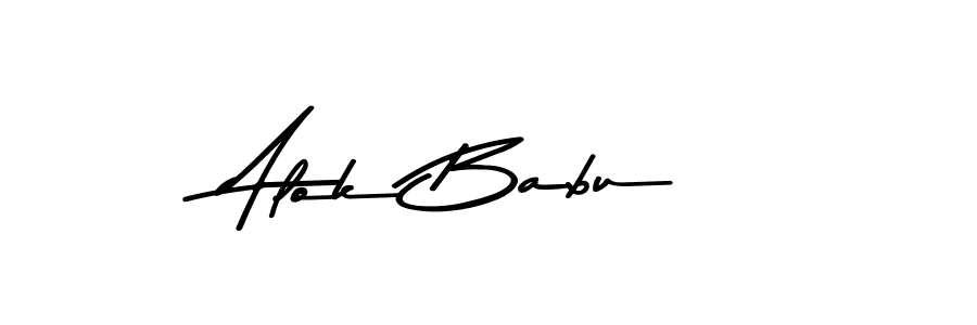 How to make Alok Babu signature? Asem Kandis PERSONAL USE is a professional autograph style. Create handwritten signature for Alok Babu name. Alok Babu signature style 9 images and pictures png