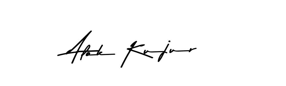 Design your own signature with our free online signature maker. With this signature software, you can create a handwritten (Asem Kandis PERSONAL USE) signature for name Alok Kujur. Alok Kujur signature style 9 images and pictures png