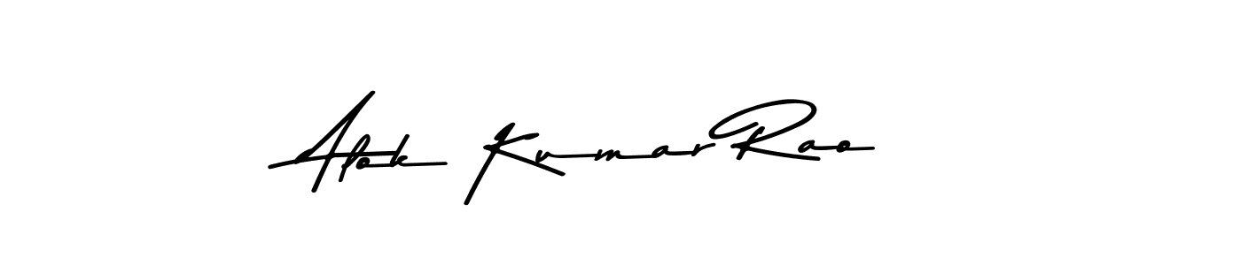 Use a signature maker to create a handwritten signature online. With this signature software, you can design (Asem Kandis PERSONAL USE) your own signature for name Alok Kumar Rao. Alok Kumar Rao signature style 9 images and pictures png