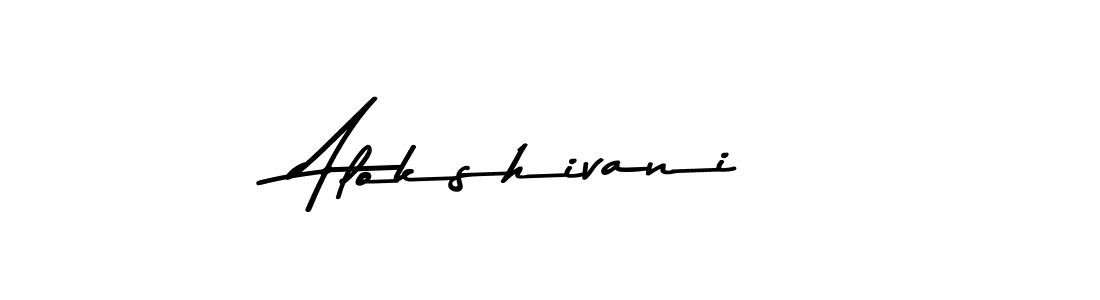 Alokshivani stylish signature style. Best Handwritten Sign (Asem Kandis PERSONAL USE) for my name. Handwritten Signature Collection Ideas for my name Alokshivani. Alokshivani signature style 9 images and pictures png