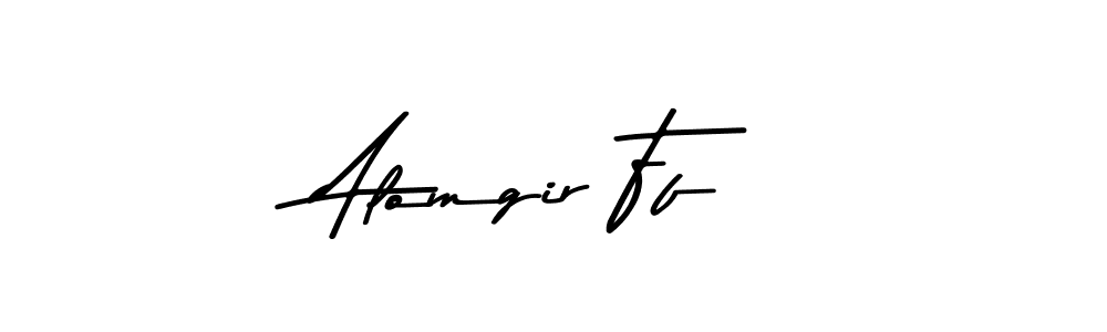 How to make Alomgir Ff signature? Asem Kandis PERSONAL USE is a professional autograph style. Create handwritten signature for Alomgir Ff name. Alomgir Ff signature style 9 images and pictures png