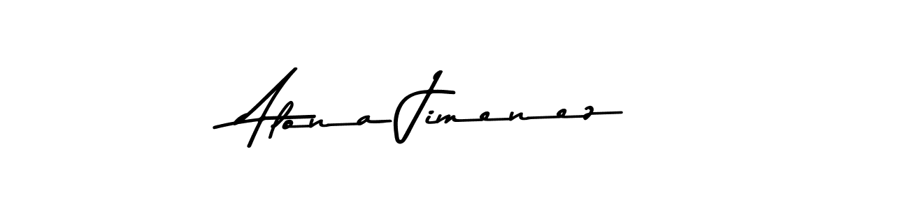 It looks lik you need a new signature style for name Alona Jimenez. Design unique handwritten (Asem Kandis PERSONAL USE) signature with our free signature maker in just a few clicks. Alona Jimenez signature style 9 images and pictures png