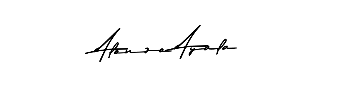 Create a beautiful signature design for name Alonzo Ayala. With this signature (Asem Kandis PERSONAL USE) fonts, you can make a handwritten signature for free. Alonzo Ayala signature style 9 images and pictures png