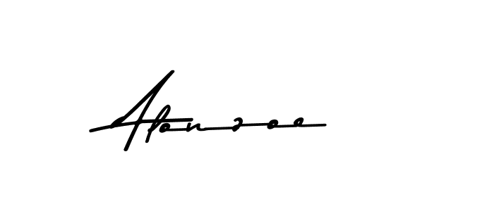 Alonzoe stylish signature style. Best Handwritten Sign (Asem Kandis PERSONAL USE) for my name. Handwritten Signature Collection Ideas for my name Alonzoe. Alonzoe signature style 9 images and pictures png