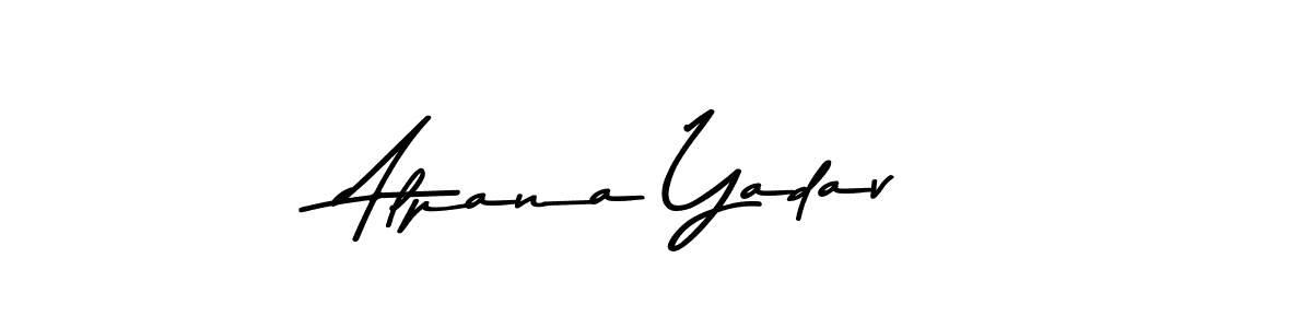 This is the best signature style for the Alpana Yadav name. Also you like these signature font (Asem Kandis PERSONAL USE). Mix name signature. Alpana Yadav signature style 9 images and pictures png