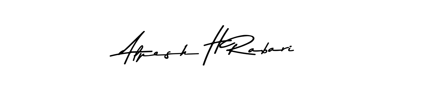 It looks lik you need a new signature style for name Alpesh H Rabari. Design unique handwritten (Asem Kandis PERSONAL USE) signature with our free signature maker in just a few clicks. Alpesh H Rabari signature style 9 images and pictures png