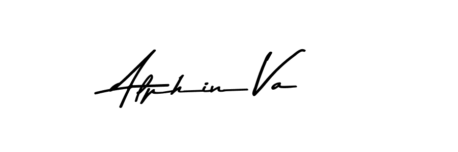 Also we have Alphin Va name is the best signature style. Create professional handwritten signature collection using Asem Kandis PERSONAL USE autograph style. Alphin Va signature style 9 images and pictures png