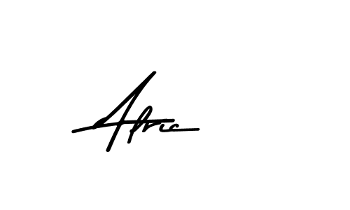 Alric stylish signature style. Best Handwritten Sign (Asem Kandis PERSONAL USE) for my name. Handwritten Signature Collection Ideas for my name Alric. Alric signature style 9 images and pictures png