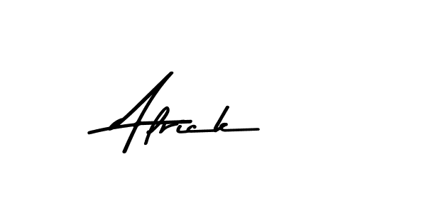 Here are the top 10 professional signature styles for the name Alrick. These are the best autograph styles you can use for your name. Alrick signature style 9 images and pictures png