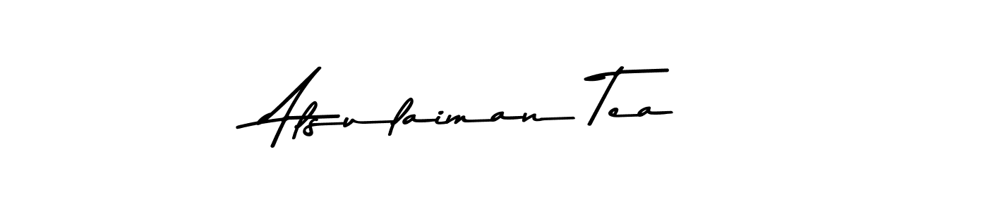 You can use this online signature creator to create a handwritten signature for the name Alsulaiman Tea. This is the best online autograph maker. Alsulaiman Tea signature style 9 images and pictures png