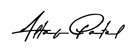 Upgrade your professional image with Altaf Patel signature created with Asem Kandis PERSONAL USE font. Fast, free, and watermark-free download. Altaf Patel signature style 9 images and pictures png