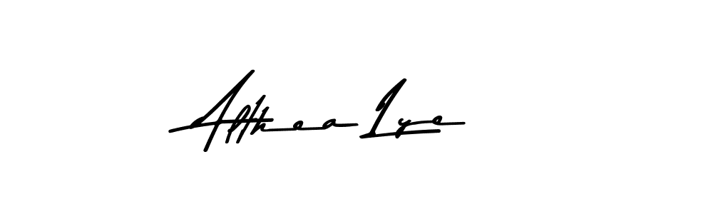 Check out images of Autograph of Althea Lye name. Actor Althea Lye Signature Style. Asem Kandis PERSONAL USE is a professional sign style online. Althea Lye signature style 9 images and pictures png