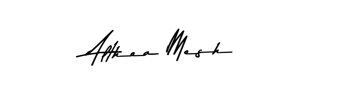 Similarly Asem Kandis PERSONAL USE is the best handwritten signature design. Signature creator online .You can use it as an online autograph creator for name Althea Mesh. Althea Mesh signature style 9 images and pictures png