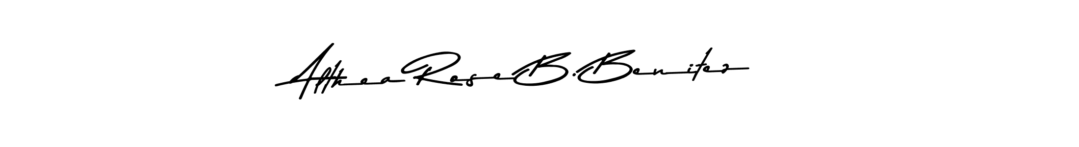 Make a beautiful signature design for name Althea Rose B. Benitez. Use this online signature maker to create a handwritten signature for free. Althea Rose B. Benitez signature style 9 images and pictures png