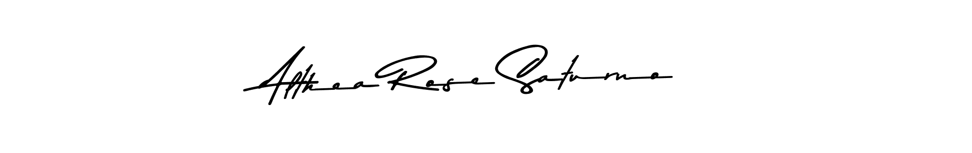 Make a beautiful signature design for name Althea Rose Saturno. Use this online signature maker to create a handwritten signature for free. Althea Rose Saturno signature style 9 images and pictures png