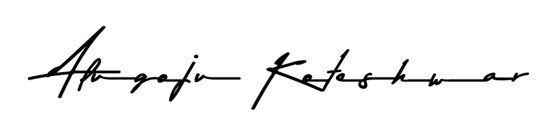 How to Draw Alugoju Koteshwar signature style? Asem Kandis PERSONAL USE is a latest design signature styles for name Alugoju Koteshwar. Alugoju Koteshwar signature style 9 images and pictures png
