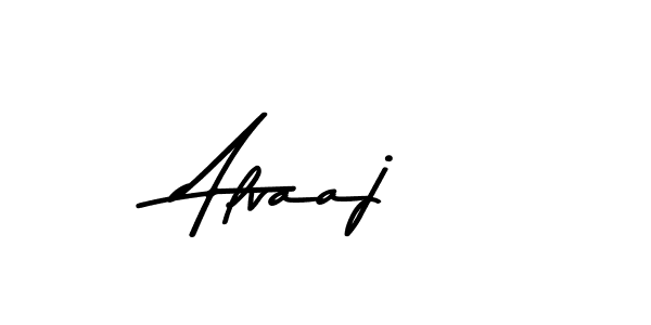 How to make Alvaaj name signature. Use Asem Kandis PERSONAL USE style for creating short signs online. This is the latest handwritten sign. Alvaaj signature style 9 images and pictures png