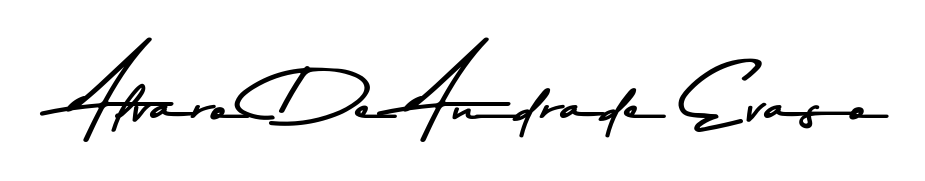 Enhance your business communications with Alvaro De Andrade Evaso signature in Asem Kandis PERSONAL USE lettering. Clean, modern, and universally compatible. Alvaro De Andrade Evaso signature style 9 images and pictures png