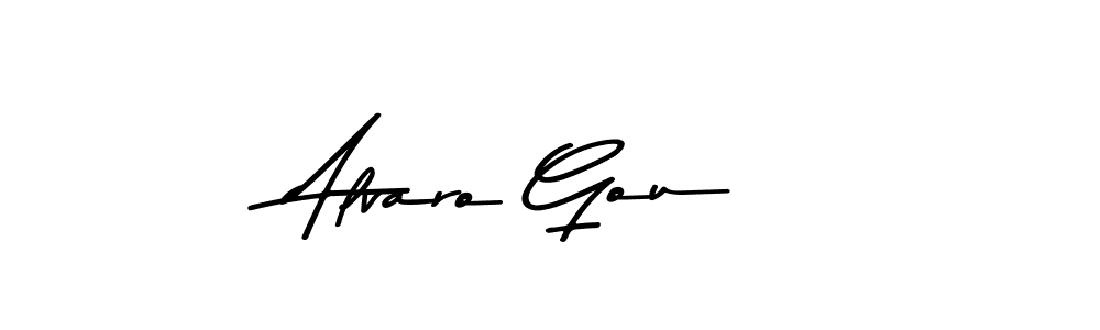 Also You can easily find your signature by using the search form. We will create Alvaro Gou name handwritten signature images for you free of cost using Asem Kandis PERSONAL USE sign style. Alvaro Gou signature style 9 images and pictures png