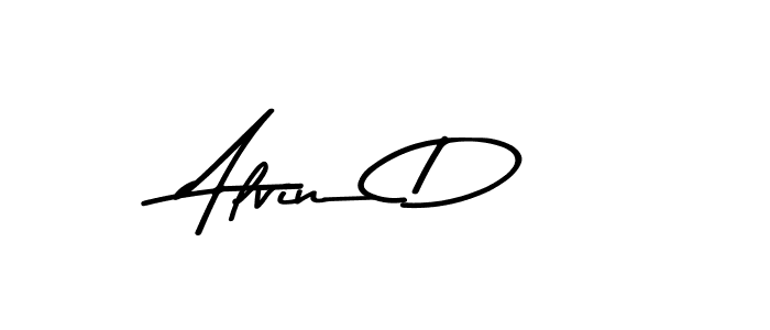 Use a signature maker to create a handwritten signature online. With this signature software, you can design (Asem Kandis PERSONAL USE) your own signature for name Alvin D. Alvin D signature style 9 images and pictures png