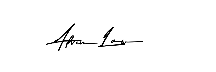 You should practise on your own different ways (Asem Kandis PERSONAL USE) to write your name (Alvin Law) in signature. don't let someone else do it for you. Alvin Law signature style 9 images and pictures png