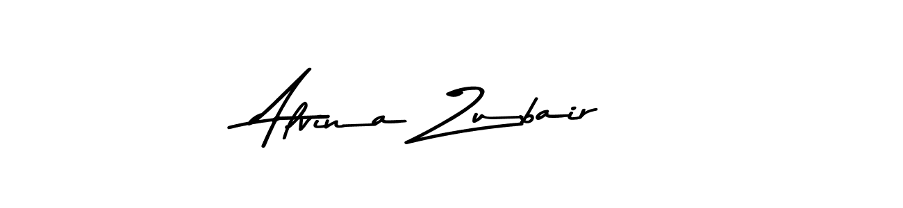 Make a beautiful signature design for name Alvina Zubair. With this signature (Asem Kandis PERSONAL USE) style, you can create a handwritten signature for free. Alvina Zubair signature style 9 images and pictures png