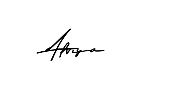 Use a signature maker to create a handwritten signature online. With this signature software, you can design (Asem Kandis PERSONAL USE) your own signature for name Alviya. Alviya signature style 9 images and pictures png