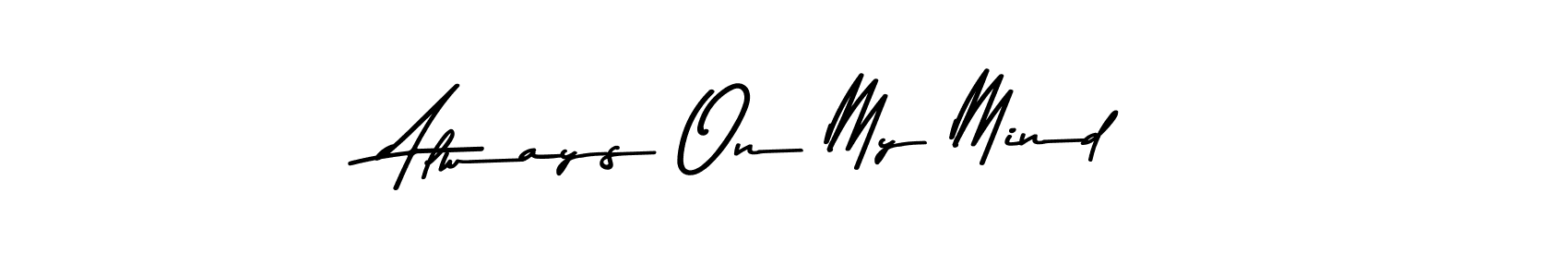 You can use this online signature creator to create a handwritten signature for the name Always On My Mind. This is the best online autograph maker. Always On My Mind signature style 9 images and pictures png