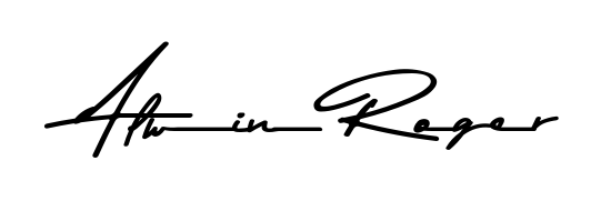 Check out images of Autograph of Alwin Roger name. Actor Alwin Roger Signature Style. Asem Kandis PERSONAL USE is a professional sign style online. Alwin Roger signature style 9 images and pictures png