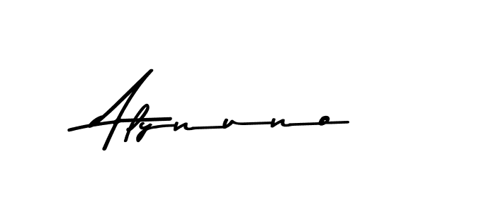 You can use this online signature creator to create a handwritten signature for the name Alynuno. This is the best online autograph maker. Alynuno signature style 9 images and pictures png