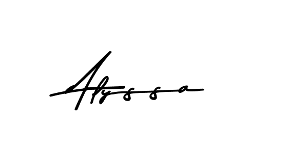 Also we have Alyssa name is the best signature style. Create professional handwritten signature collection using Asem Kandis PERSONAL USE autograph style. Alyssa signature style 9 images and pictures png