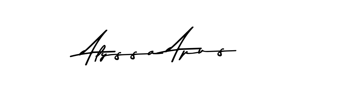 How to Draw Alyssa Apus signature style? Asem Kandis PERSONAL USE is a latest design signature styles for name Alyssa Apus. Alyssa Apus signature style 9 images and pictures png