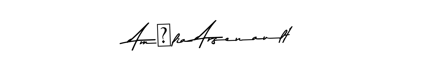 You can use this online signature creator to create a handwritten signature for the name Am�lia Arsenault. This is the best online autograph maker. Am�lia Arsenault signature style 9 images and pictures png