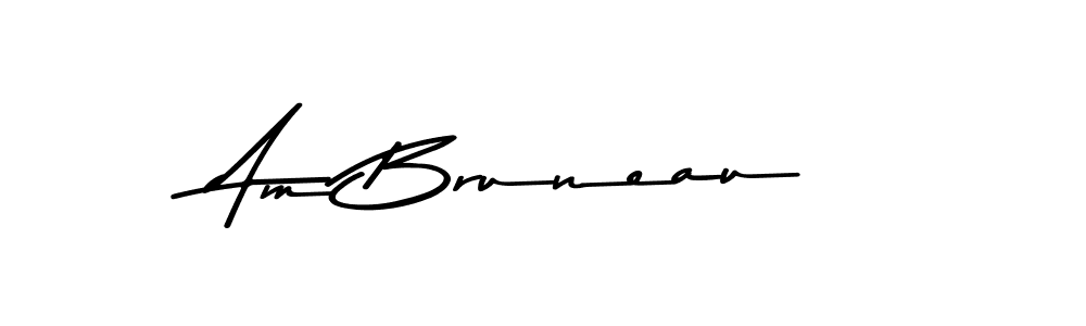 How to Draw Am Bruneau signature style? Asem Kandis PERSONAL USE is a latest design signature styles for name Am Bruneau. Am Bruneau signature style 9 images and pictures png