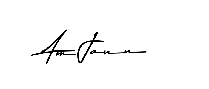 How to make Am Jann signature? Asem Kandis PERSONAL USE is a professional autograph style. Create handwritten signature for Am Jann name. Am Jann signature style 9 images and pictures png