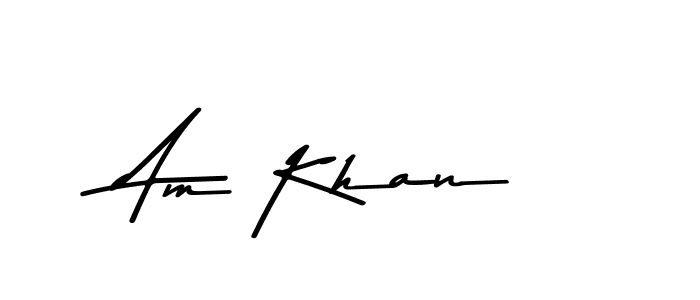 How to make Am Khan signature? Asem Kandis PERSONAL USE is a professional autograph style. Create handwritten signature for Am Khan name. Am Khan signature style 9 images and pictures png