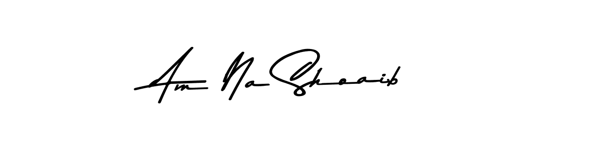 Also we have Am Na Shoaib name is the best signature style. Create professional handwritten signature collection using Asem Kandis PERSONAL USE autograph style. Am Na Shoaib signature style 9 images and pictures png