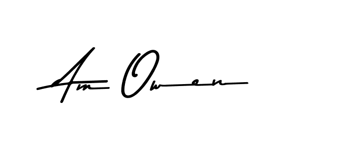 You should practise on your own different ways (Asem Kandis PERSONAL USE) to write your name (Am Owen) in signature. don't let someone else do it for you. Am Owen signature style 9 images and pictures png