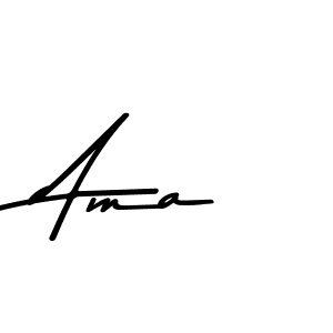 Make a beautiful signature design for name Ama. With this signature (Asem Kandis PERSONAL USE) style, you can create a handwritten signature for free. Ama signature style 9 images and pictures png