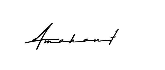 Make a short Amahant signature style. Manage your documents anywhere anytime using Asem Kandis PERSONAL USE. Create and add eSignatures, submit forms, share and send files easily. Amahant signature style 9 images and pictures png
