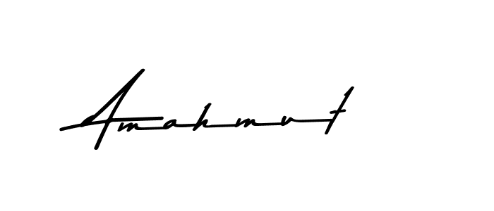 Make a beautiful signature design for name Amahmut. With this signature (Asem Kandis PERSONAL USE) style, you can create a handwritten signature for free. Amahmut signature style 9 images and pictures png