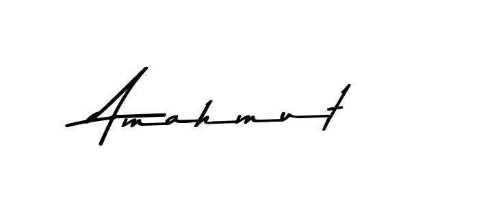 Make a beautiful signature design for name Amahmut. With this signature (Asem Kandis PERSONAL USE) style, you can create a handwritten signature for free. Amahmut signature style 9 images and pictures png