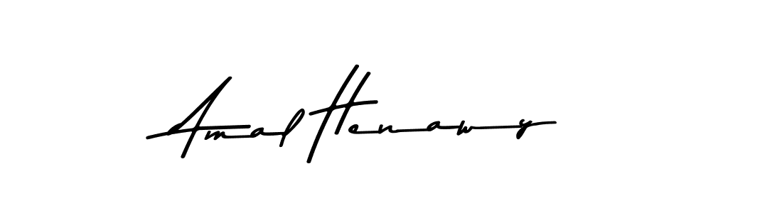 Design your own signature with our free online signature maker. With this signature software, you can create a handwritten (Asem Kandis PERSONAL USE) signature for name Amal Henawy. Amal Henawy signature style 9 images and pictures png