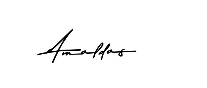 How to make Amaldas signature? Asem Kandis PERSONAL USE is a professional autograph style. Create handwritten signature for Amaldas name. Amaldas signature style 9 images and pictures png