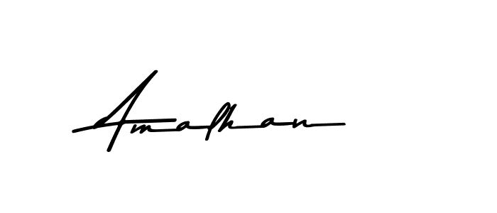 Also we have Amalhan name is the best signature style. Create professional handwritten signature collection using Asem Kandis PERSONAL USE autograph style. Amalhan signature style 9 images and pictures png