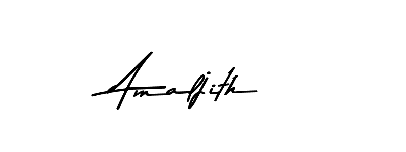 Here are the top 10 professional signature styles for the name Amaljith. These are the best autograph styles you can use for your name. Amaljith signature style 9 images and pictures png