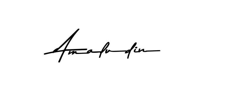 Amaludin stylish signature style. Best Handwritten Sign (Asem Kandis PERSONAL USE) for my name. Handwritten Signature Collection Ideas for my name Amaludin. Amaludin signature style 9 images and pictures png