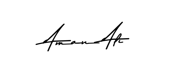 Aman Ali stylish signature style. Best Handwritten Sign (Asem Kandis PERSONAL USE) for my name. Handwritten Signature Collection Ideas for my name Aman Ali. Aman Ali signature style 9 images and pictures png