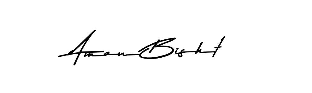 How to make Aman Bisht signature? Asem Kandis PERSONAL USE is a professional autograph style. Create handwritten signature for Aman Bisht name. Aman Bisht signature style 9 images and pictures png